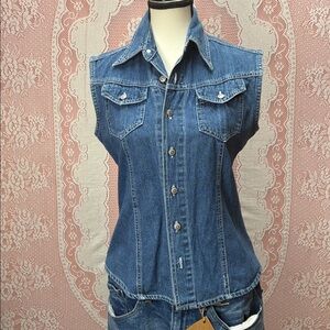 Vintage PSC Western Denim Vest
